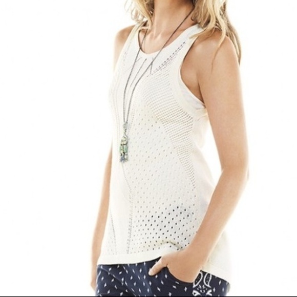 Cabi  Knit Tennis Tank Top Style #5136 size small - Picture 1 of 6